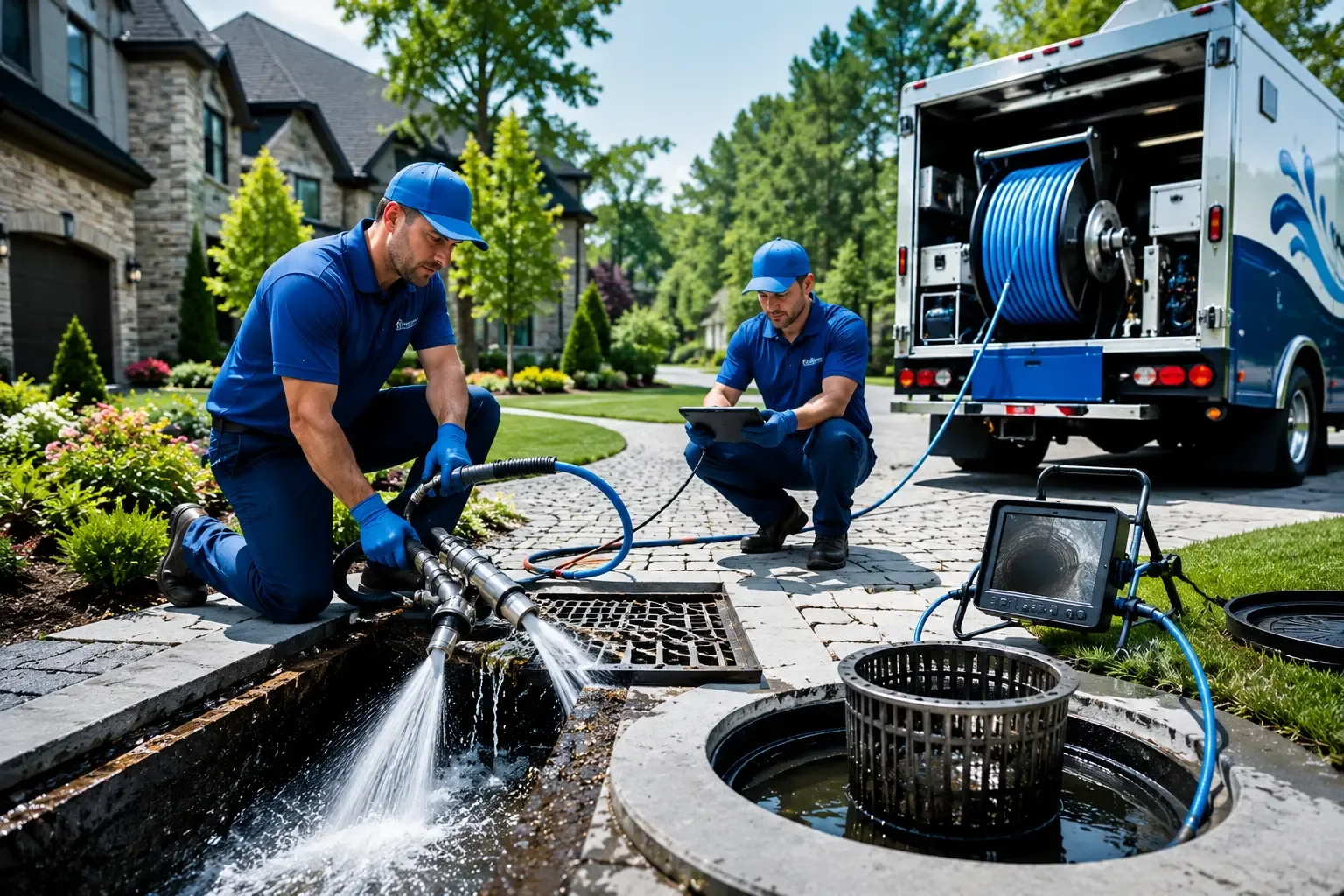 Local outdoor drain cleaning professionals in Steuben, WI